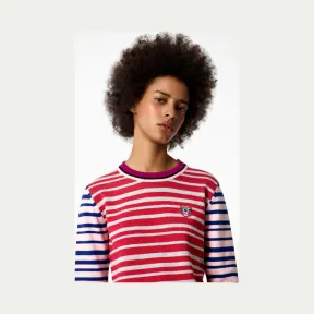 凯卓/Kenzo 女士 深紫红色 开衫 老虎毛衣 F762TO449860.26.L