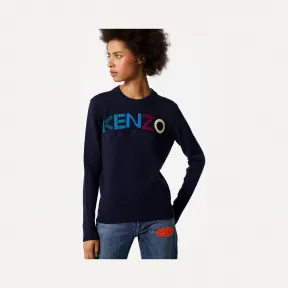 凯卓/Kenzo 女士 海军蓝 毛衣 毛衣 F762TO457808.76.L