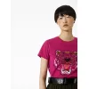 凯卓/Kenzo 女士 深紫红色 T恤 老虎T恤 F762TS7214YD.26.L