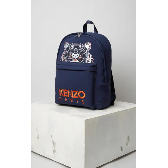凯卓/Kenzo 海军蓝 背包 大号氯丁橡胶老虎背包 F765SF300F21.76.TU