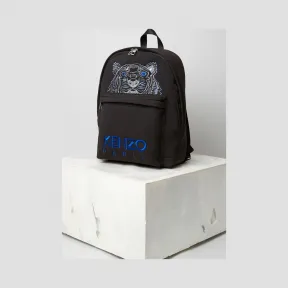 凯卓/Kenzo 黑色 背包 大号氯丁橡胶老虎背包 F765SF300F21.99.TU