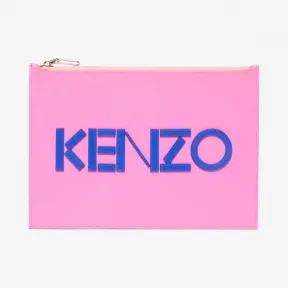 凯卓/Kenzo 深紫红色 手拿包 A4 拼色皮革手拿包 F855PM502L46.26.TU