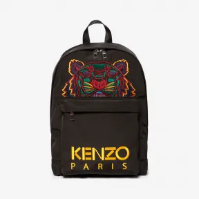 凯卓/Kenzo 黑色 背包 大号老虎帆布背包 F855SF300F20.99C.TU