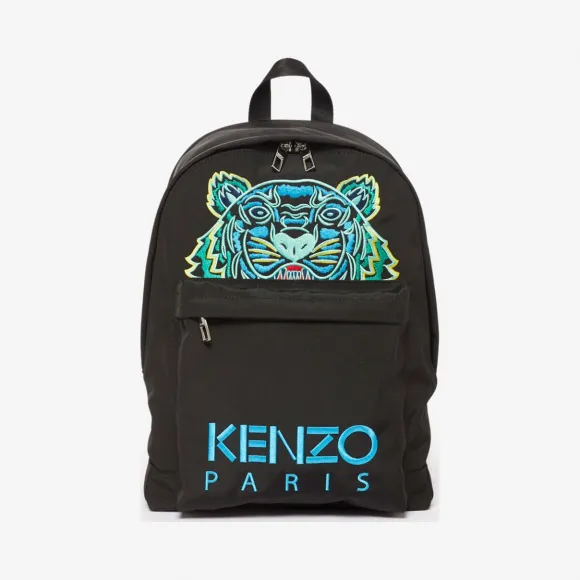 凯卓/Kenzo 黑色 背包 大号老虎帆布背包 F855SF300F20.99D.TU
