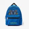 凯卓/Kenzo 蓝色 背包 迷你Tiger帆布背包 F855SF301F20.70.TU