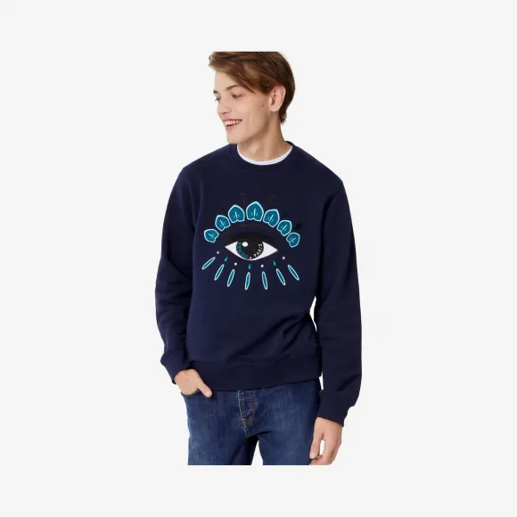 凯卓/Kenzo 黑色 运动衫 眼睛运动衫 F865SW0554XC.78.L