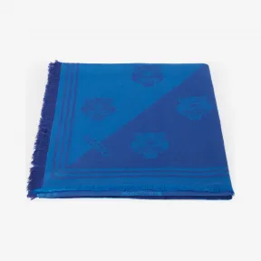 凯卓/Kenzo 板岩蓝 手套 大号两色老虎围巾 F868EU543JFB.74.TU