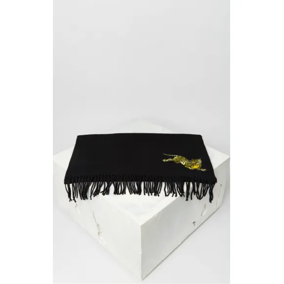 凯卓/Kenzo 黑色 手套 跳虎羊毛围巾 F868EU720SFC.99.TU