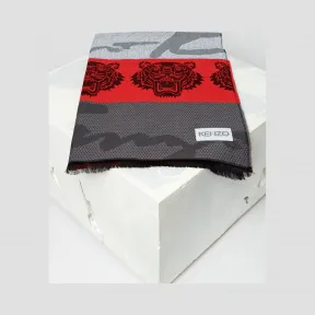 凯卓/Kenzo 红色 手套 多图标围巾 F868EU721JEC.21.TU