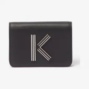 凯卓/Kenzo 黑色 零钱包 K-Bag皮革零钱包 F952PM303L01.99.TU