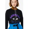 凯卓/Kenzo 黑色 运动衫 眼睛运动衫 F952SW7104XC.99.L