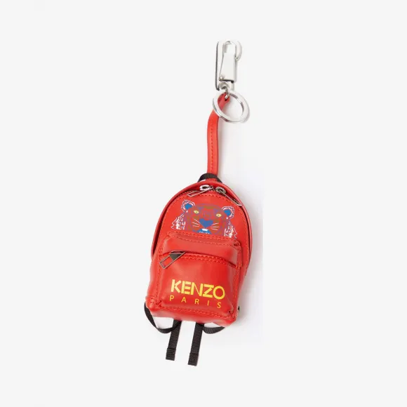 凯卓/Kenzo 红色 钥匙扣 老虎背包皮革钥匙扣 F955AC223L40.21.TU
