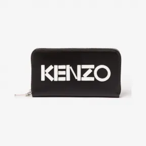 凯卓/Kenzo 黑色 运动鞋 徽标皮革钱包 F955PM505L46.99.TU