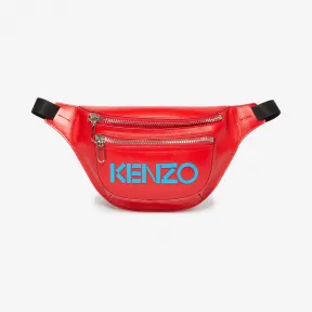 凯卓/Kenzo 红色 腰包 徽标皮革腰包 F955SA507L47.21.TU