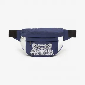 凯卓/Kenzo 深蓝色 腰包 拼色老虎腰包 F955SF305BO5.77.TU