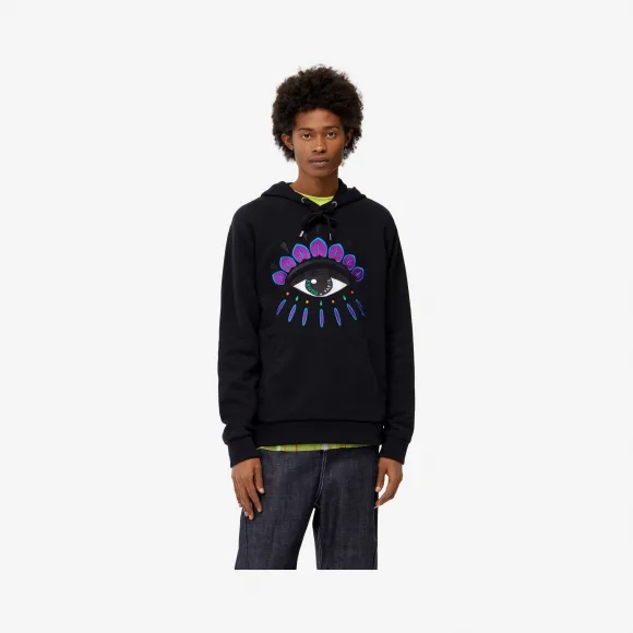 凯卓/Kenzo 黑色 运动衫 连帽衫 F955SW4074XC.99.M