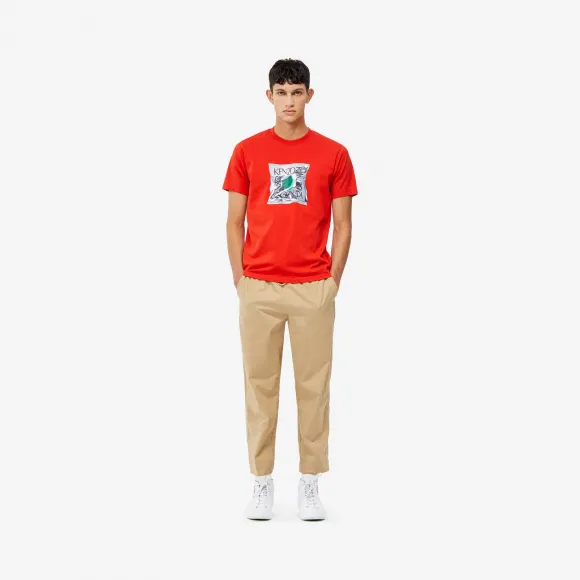 凯卓/Kenzo 红色 T恤 Hypereal T恤 F955TS0184SD.21.L