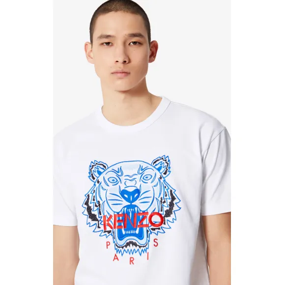 凯卓/Kenzo 白色 T恤 老虎T恤 F955TS0774W7.01.S