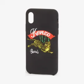 凯卓/Kenzo 黑色 手机壳 iPhone X / XS“ Jumping Tiger”保护壳 F95COKIFXTJP.99.TU