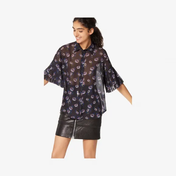 凯卓/Kenzo 黑色 衬衫 激情花衬衫 F962CH005521.99.36