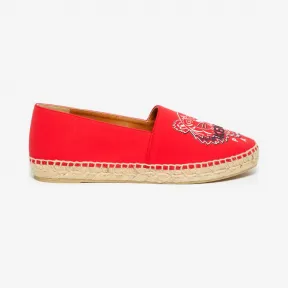 凯卓/Kenzo 女士 红色 帆布鞋 老虎氯丁橡胶帆布鞋 F962ES180F69.21.35