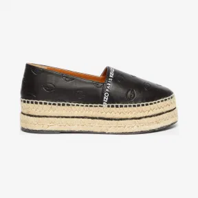 凯卓/Kenzo 女士 黑色 帆布鞋 多眼平台帆布鞋 F962ES381L79.99.35