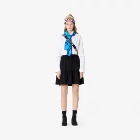 凯卓/Kenzo 黑色 裙子 荷叶边裙 F962JU1155AM.99.34