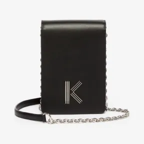 凯卓/Kenzo 女士 黑色 皮包 K-bag手机壳 F962PM308L01.99.TU