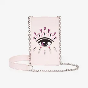 凯卓/Kenzo 淡粉色 手机壳 眼睛皮革手机链 F962PM608L22.33.TU