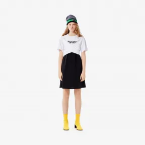 凯卓/Kenzo 白色 礼服 巴黎披肩连衣裙 F962RO708937.01.L