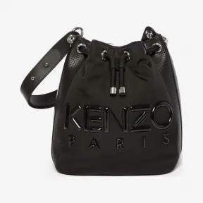 凯卓/Kenzo 女士 黑色 皮包 Kombo水桶包 F962SA401F03.99.TU