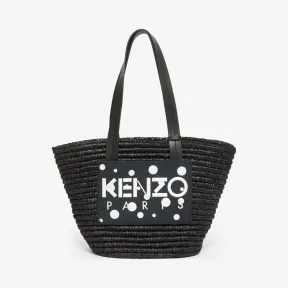 凯卓/Kenzo 女士 黑色 手提包 点夏天篮 F962SA500FB7.99.TU