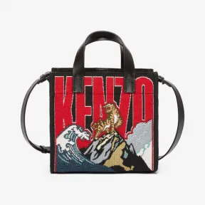 凯卓/Kenzo 彩色 手袋 丛林“老虎山”小号手提袋 F962SA511F05.MU.TU