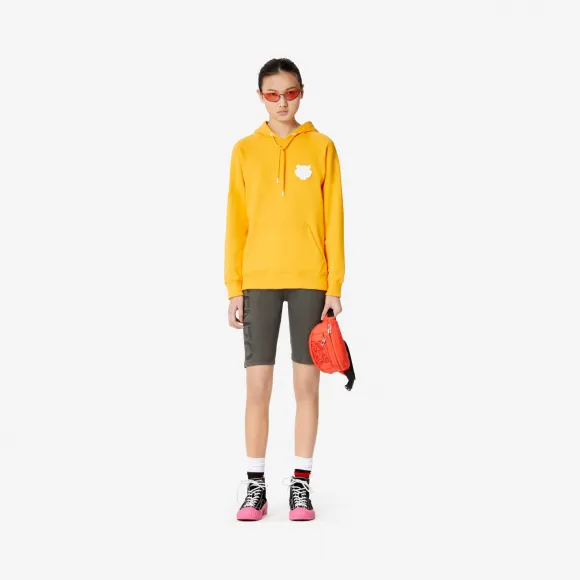 凯卓/Kenzo 菊黄色 运动衫 老虎连帽衫 F962SW762982.41.L