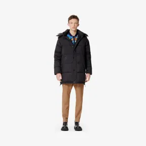 凯卓/Kenzo 黑色 羽绒服 2合1长款河豚夹克 F965OU6291NW.99.L