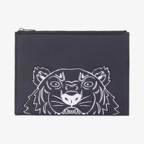 凯卓/Kenzo 煤灰色 手拿包 A4老虎袋 F965PM302FO6.98.TU