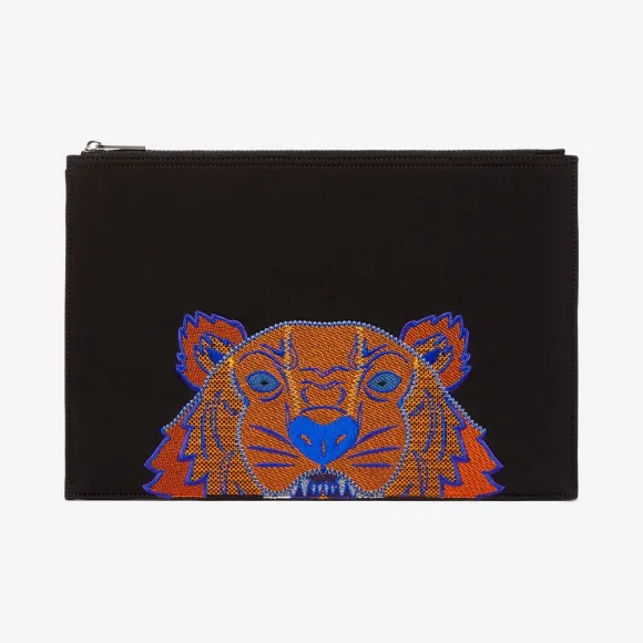 凯卓/Kenzo 黑色 公文包 氯丁橡胶老虎公文包 F965PM322F22.99A.TU