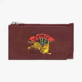 凯卓/Kenzo 波尔多 卡夹 Jumping Tiger拉链皮革卡夹 F965PM706L42.23.TU