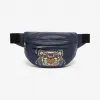 凯卓/Kenzo 海军蓝 腰包 皮革“ Kampus”老虎腰包 F965SF305L49.76.TU
