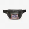 凯卓/Kenzo 黑色 腰包 皮革“ Kampus”老虎腰包 F965SF305L49.99B.TU