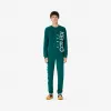 凯卓/Kenzo 松绿色 运动衫 徽标运动衫 F965SW1324MD.53.L
