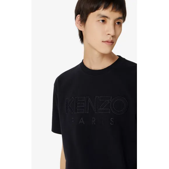 凯卓/Kenzo 黑色 T恤 巴黎T恤 F965TS0464BD.99.L