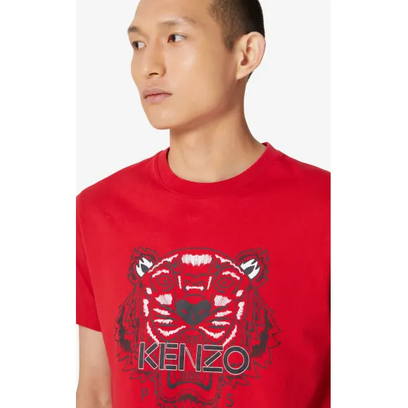 凯卓/Kenzo 红色 T恤 老虎T恤 F965TS0504YA.21.L