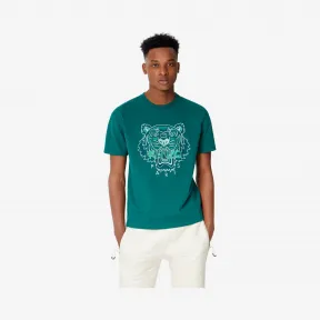 凯卓/Kenzo 松绿色 T恤 老虎T恤 F965TS0564YH.53.L