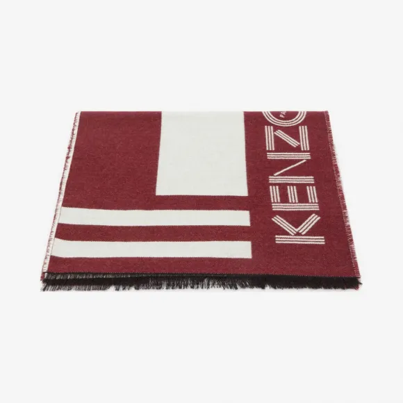 凯卓/Kenzo 波尔多 手套 徽标羊毛围巾 F968EU725PEO.23.TU