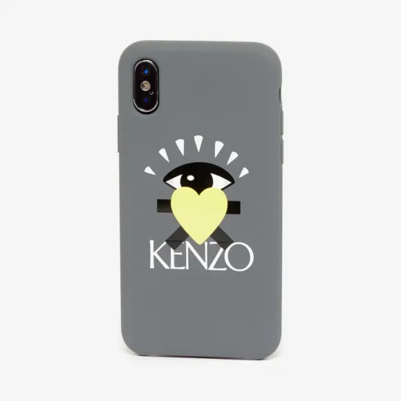 凯卓/Kenzo 煤灰色 手机壳 丘比特iPhone X手机壳 F96COKIFXBFH.98.TU