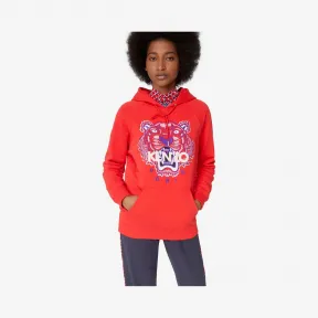 凯卓/Kenzo 红色 运动衫 老虎连帽运动衫 FA52SW8834XA.21.L