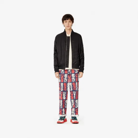 凯卓/Kenzo 黑色 T恤 巴黎大学外套 FA55BL1911NB.99.L