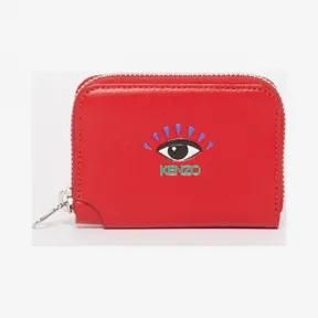 凯卓/Kenzo 樱桃红 零钱包 拉链眼睛零钱包 FA55PM716L37.22.TU