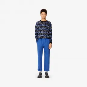 凯卓/Kenzo 深蓝色 套头衫 美人鱼的跳线 FA55PU5103CB.77.L